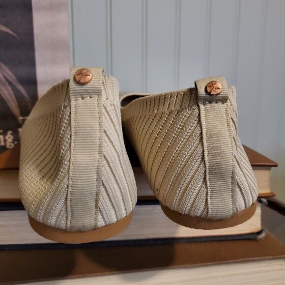 Danskin Hope knit Slip-on Ballet Flats Vegan Memory Foam Comfort Shoes US W10 - Picture 9 of 9